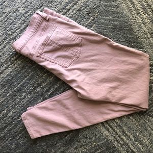 rag & bone. blush pink skinny jeans. size 30